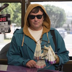 Tom Sainsbury on set in Small Town Scandal