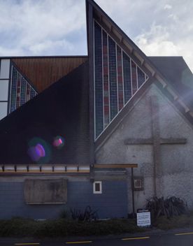 Futuna Chapel is an architecturally award-winning chapel showcasing Māori and Pākehā influences. Located in Karori, Wellington, it is one of the country’s most striking examples of 1960s architecture.