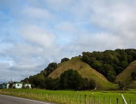 The screen location of Waitohu Valley Ōtaki, features native and exotic forests, pastoral lands, and wetlands.