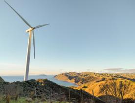 The screen location of West Wind Farm and Mākara Bunker at sunset, with 360 views of Wellington and the wind farm, as well as the historic fort Opau.