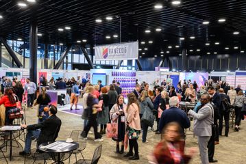 People network at RNZCOG ASM at Tākina.