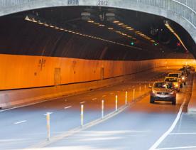 Terrace Tunnel is a 460-metre-long tunnel has three lanes (two northbound and one southbound). It is the gateway to Wellington, as it connects State Highway 1 and the Inner City Bypass.