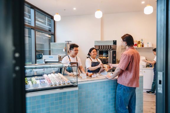 Inside April Patisserie