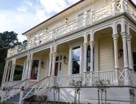 Gear Homestead is a two-storey weatherboard house on Okowai Road in Porirua. Known for its beautiful architecture, and picturesque grounds, it is a popular centre for events and activities.