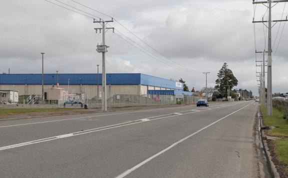 Ngaumututawa Road Grain Store, an industrial setting in a countryside suburb of Masterton.