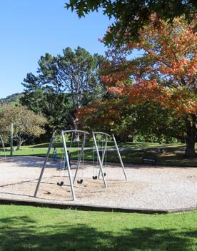 A well-equipped and popular outdoor space for families in Upper Hutt. On the edge of Te Awa Kairangi, Hutt River, Harcourt Park in Upper Hutt is a 40-minute drive north of Wellington.