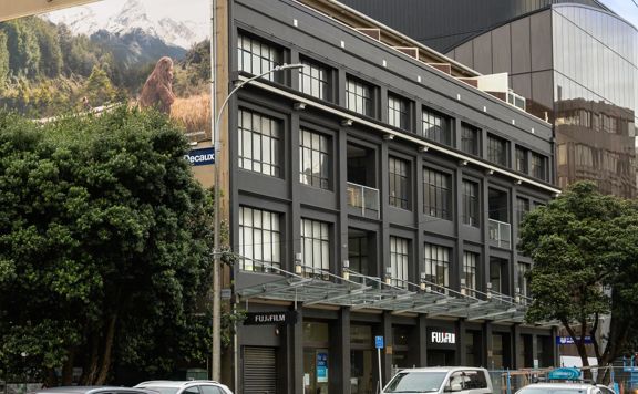 Exterior facade of U Residence Hotel