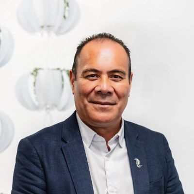 A headshot of Paul Retimanu for the WellingtonNZ Board of Directors