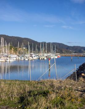 The screen location of Seaview Marina, with hundreds of boats berthed in the seaport.