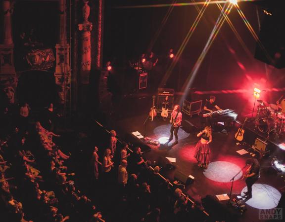 New Zealand supergroup, Come Together, performs classic rock live in concert to a packed audience.