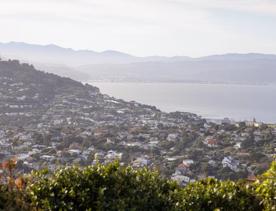 The Wrights Hill Fortress screen location, located in Karori overlooking Wellington from an old gun emplacement. The location includes historic monuments, underground landmarks, and tunnels.