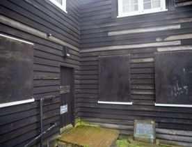 A unique 19th-century American-style military timber blockhouse in Upper Hutt. Built in 1861, the Blockhouse is a unique 19th-century American-style military timber blockhouse.