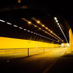 Terrace Tunnel is a 460-metre-long tunnel has three lanes (two northbound and one southbound). It is the gateway to Wellington, as it connects State Highway 1 and the Inner City Bypass.