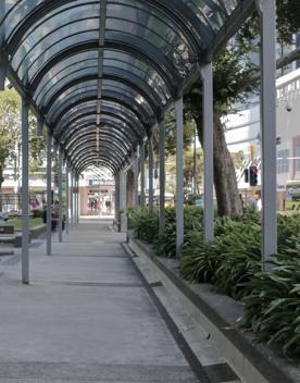 Midland Park on Lambton Quay in Wellington Central.