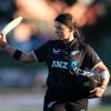 A WHITE FERNS player on the pitch.