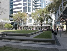 Midland Park on Lambton Quay in Wellington Central.
