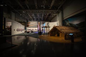 The He Kaupapa Waka exhibit at Museum of New Zealand Te Papa Tongarewa.