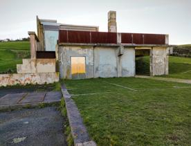 The screen location of West Wind Farm and Mākara Bunker at sunset, with 360 views of Wellington and the wind farm, as well as the historic fort Opau.