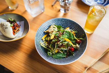 The Bang Bang chicken salad dish at Apachè.